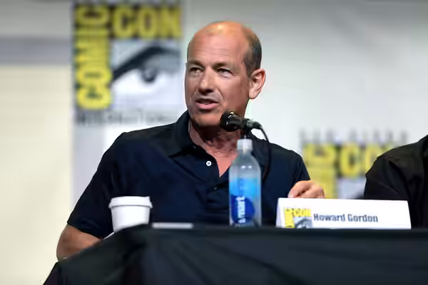 Howard Gordon speaking at the 2016 San Diego Comic Con International, for "24: Legacy", at the San Diego Convention Center in San Diego, California. Please attr