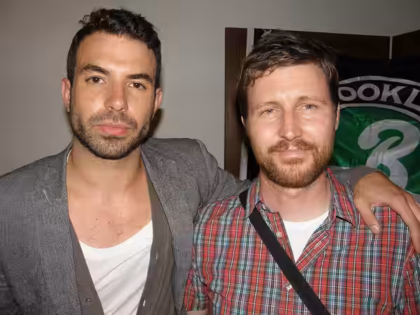 WEEKEND actor Tom Cullen &amp; director Andrew Haigh (2011)