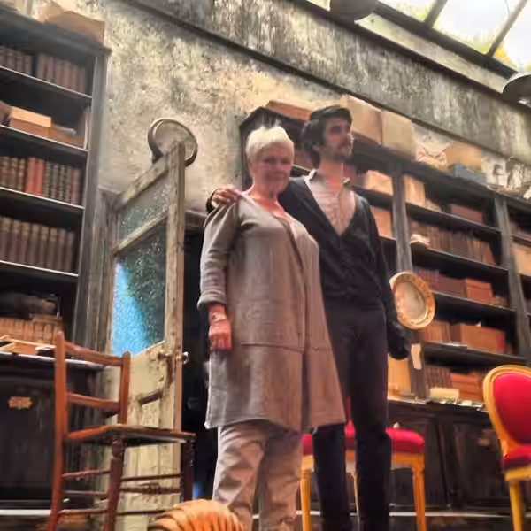 Judi Dench and Ben Whishaw in Peter and Alice. (2013)