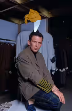 Title: [Jean Paul Gaultier, fashion designer] Creator(s): Gotfryd, Bernard, photographer Date Created/Published: [1984] Medium: 1 photograph : color transparenc