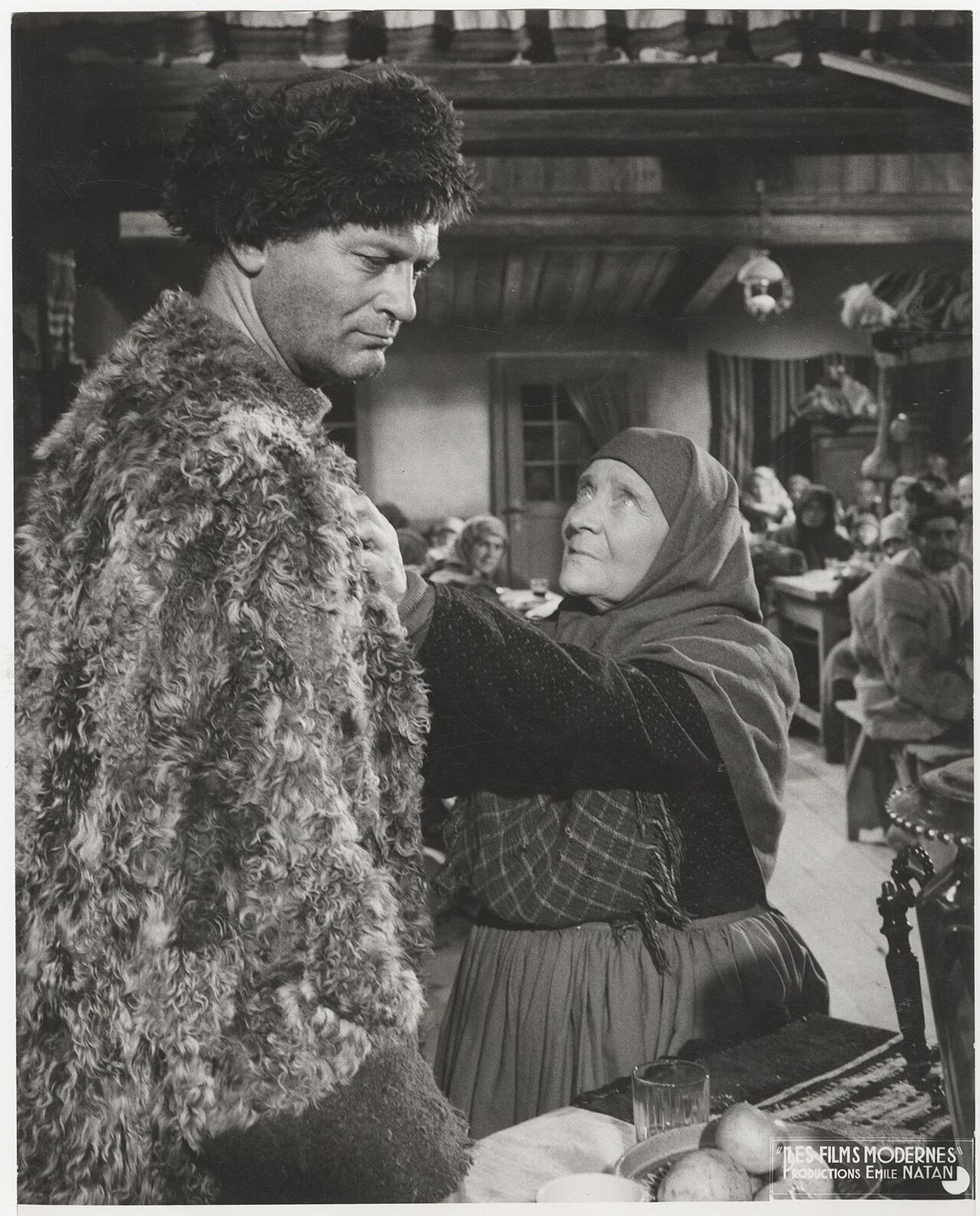 Curd Jürgens in a scene from Michele Strogoff, a 1956 film directed by Carmine Gallone.