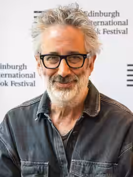 David Baddiel at the 2025 Edinburgh International Book Festival