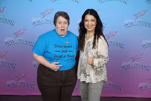 Ming-Na Wen at GalaxyCon Raleigh in 2023