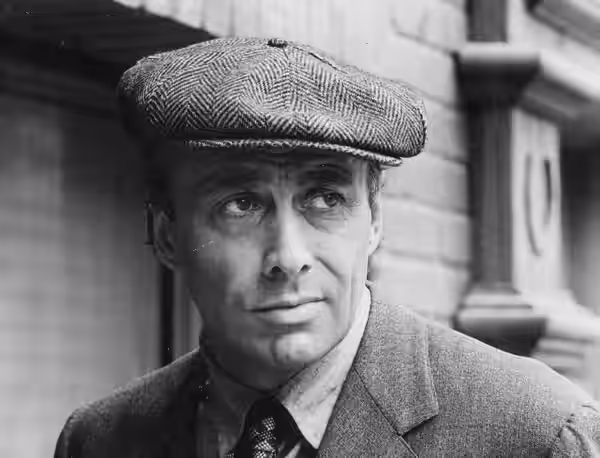 Photo of Richard Kiley in the Danny Thomas Hour's presentation of The Measure of a Man. The item has no copyright markings on it as can be seen in the links abo (1968)