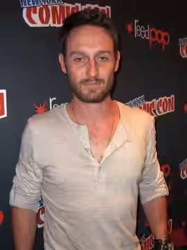 Actor Josh Stewart on Day 4 of the 2012 New York Comic Con, Sunday October 14, 2012 at the Jacob K. Javits Convention Center in Manhattan. This photo was create