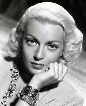 Portrait of Lana Turner from 1940s