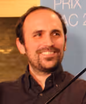 Benjamin Renner lors de la remise du Prix BD Fnac 2016.