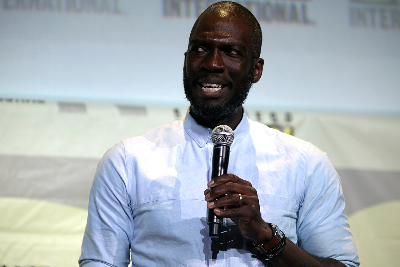 Rick Famuyiwa speaking at the 2016 San Diego Comic Con International, for "Warner Bros. Pictures", at the San Diego Convention Center in San Diego, California. 