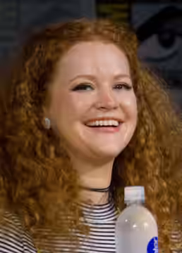 Mary Wiseman at the 2017 San Diego Comic-Con panel for Star Trek: Discovery