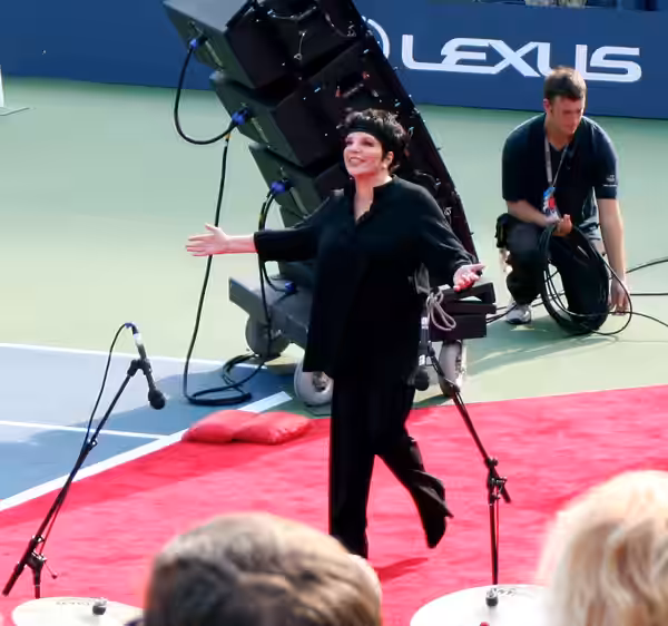 Minnelli on Arthur Ashe Court (2007)