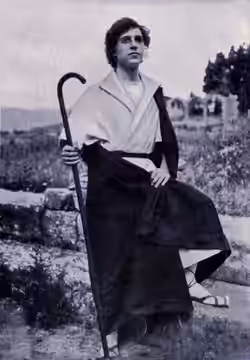 Annibale Ninchi nell'Aminta 1937