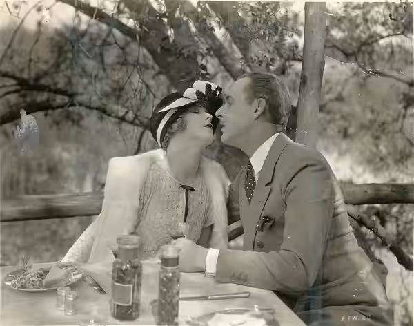 Still from the American comedy film How to Educate a Wife (1924). Subjects: motion pictures, actresses, actors