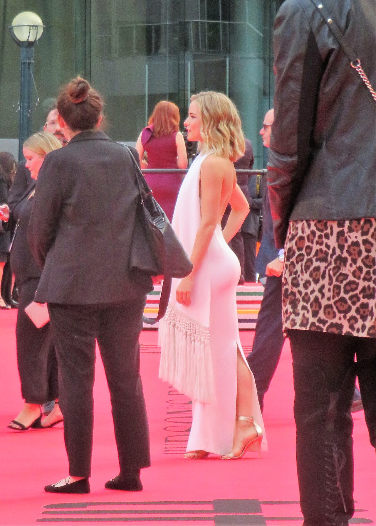 Willa Fitzgerald at the premiere of Goldfinch, 2019 Toronto Film Festival