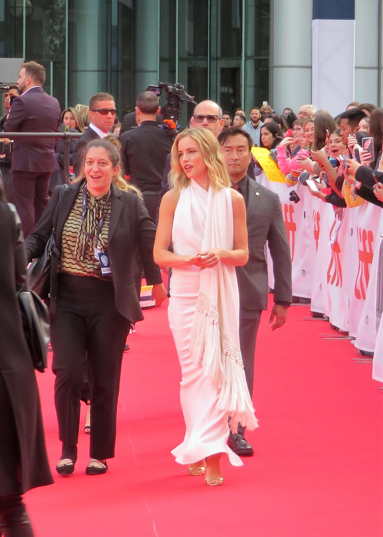 Willa Fitzgerald at the premiere of Goldfinch, 2019 Toronto Film Festival