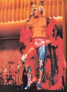 Professional wrestler Adrian Street, circa 1987