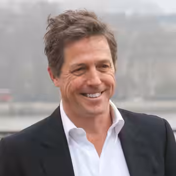 Hugh Grant at a charity fundraiser held in South Bank, London, March 2011.