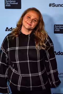 Danielle Macdonald, actor, at the 2025 Sundance Film Festival for the movie If I Had Legs I'd Kick You. (2022)