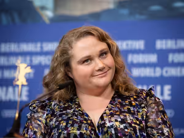 Actress Danielle Macdonald at the Berlinale 2019