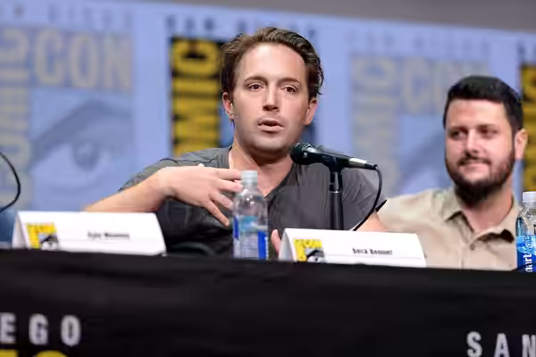 Beck Bennett speaking at the 2017 San Diego Comic Con International, for "Brigsby Bear", at the San Diego Convention Center in San Diego, California. Please att