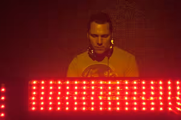 Tiësto, Tijs Michiel Verwest, a Dutch DJ and record producer. (2010)