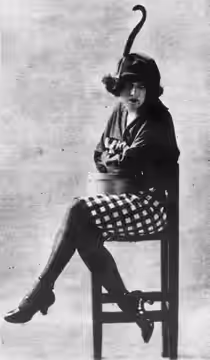 Lenore Ulric as Kiki in Kiki, a play by André Picard (1922)