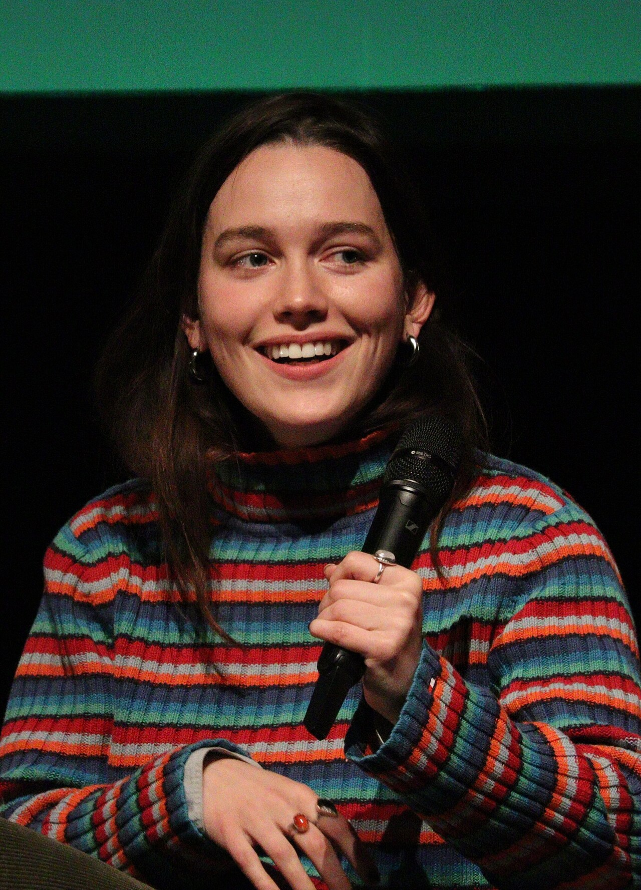 Victoria Pedretti at the 54th International Film Festival Rotterdam