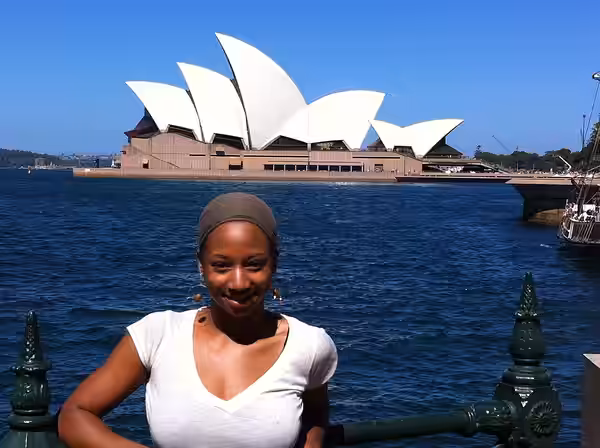 Monique Coleman, Sydney Harbor 2011.