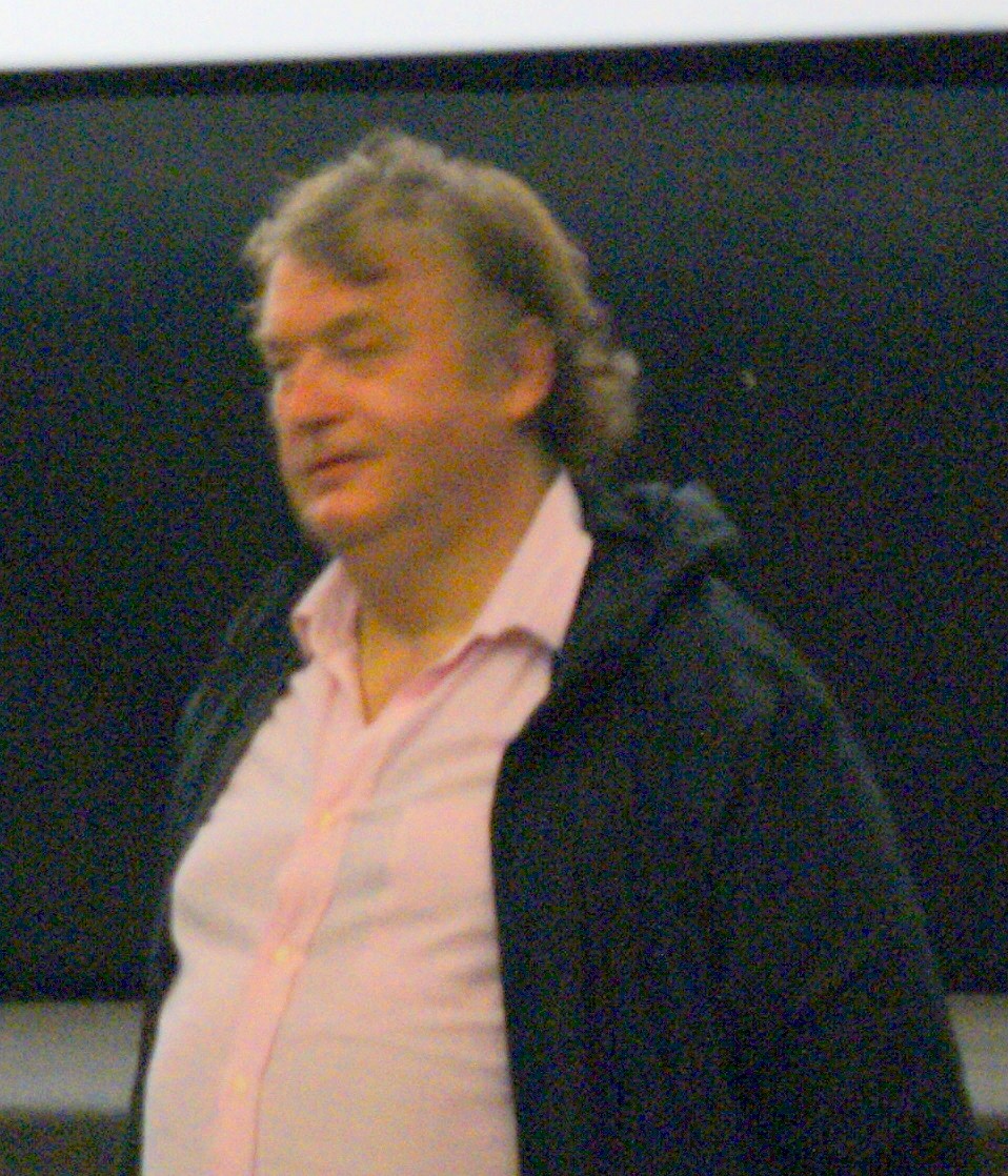 Dominique Besnehard in 2009, during a presentation of the French movie Joueuse, which he produced.