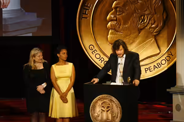 Amy J. Moore, Anika Noni Rose and Tim Bricknell, 69th Annual Peabody Awards Luncheon Waldorf=Astoria Hotel New York, NY USA May 17, 2010