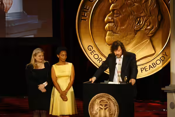 Amy J. Moore, Anika Noni Rose and Tim Bricknell, 69th Annual Peabody Awards Luncheon Waldorf=Astoria Hotel New York, NY USA May 17, 2010