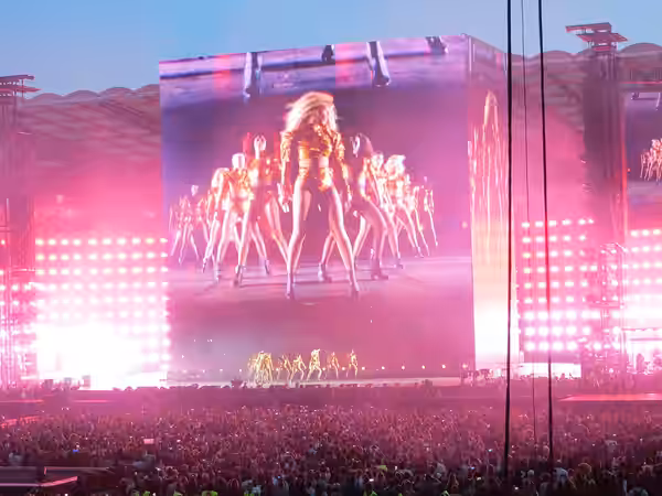 Beyonce concert tour "Formation World Tour" in Brussels, Belgium (2016)