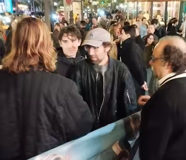 Thomas Bangalter à l'avant-première de "Yoroï" au Grand Rex, le 16 octobre 2025.