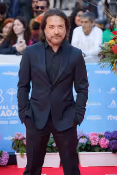 Enrique Arce at the Red Carpet during the Malaga 2025 Festival
