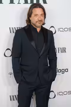 Enrique Arce at the Vanity Fair pary during the Malaga 2025 Festival