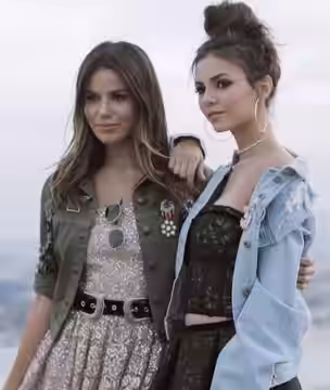 Victoria Justice and Madison Justice for LeFair Magazine