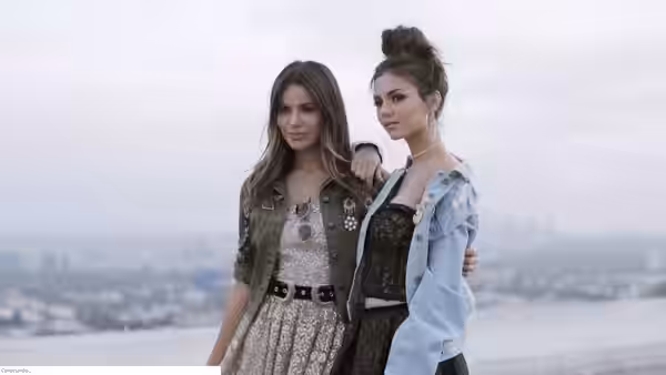 Victoria Justice and Madison Justice for LeFair Magazine