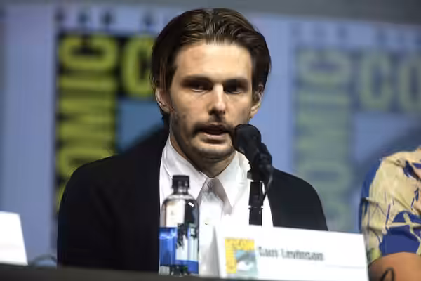 Sam Levinson speaking at the 2018 San Diego Comic Con International, for "Assassination Nation", at the San Diego Convention Center in San Diego, California. Pl