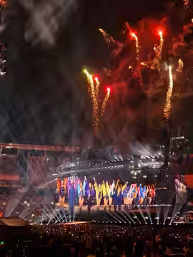 Final bow of Taylor Swift's Eras Tour at the Mas Monumental Stadium (River Plate). Buenos Aires, Argentina, November 9, 2023.