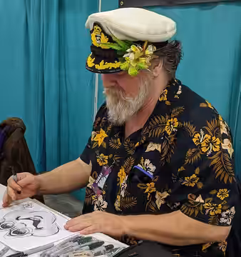 Kirk Thatcher at GalaxyCon Louisville in 2019