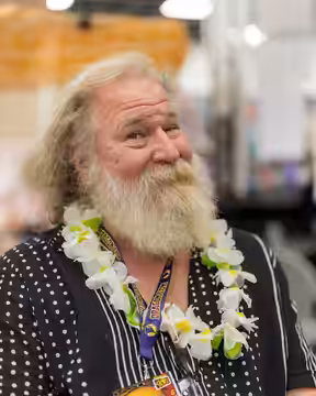 Kirk Thatcher, writer, producer,director, at Dragon Con in Atlanta Ga September 6 2026