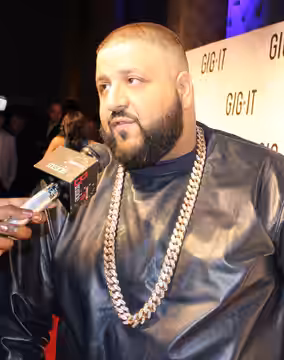 DJ Khaled at the launch of Gig-It on April 29, 2012.