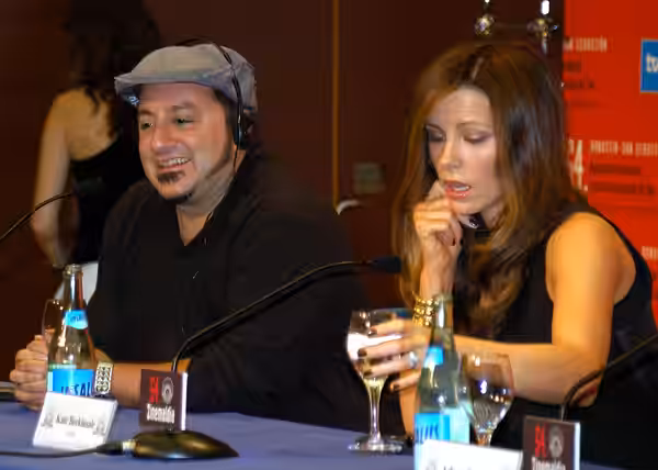Frank Coraci and Kate Beckinsale in San Sebastian International Film Festival. (2009)
