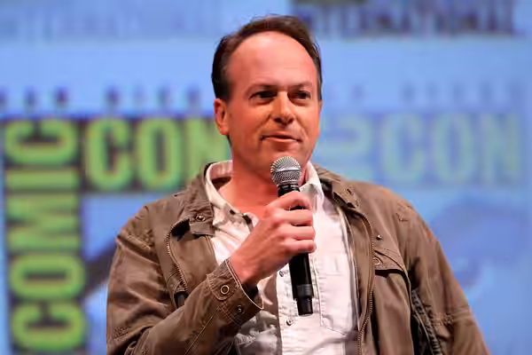Tom McGrath, director of the 2010 film MegaMind by Dreamworks at the MegaMind panel at the 2010 San Diego Comic Con in San Diego, California. Please attribute t