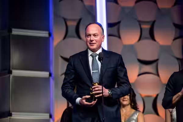 Tom McGrath at the University City Hilton Hotel 26th Annual Movieguide Awards (2018)