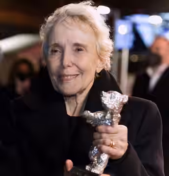 Claire Denis with Silver Bear for Best Director at Berlinale 2022