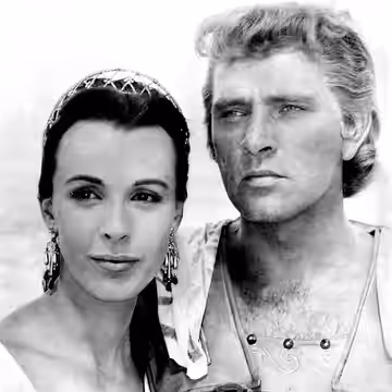Photo of Claire Bloom Richard Burton from Alexander the Great (1956)