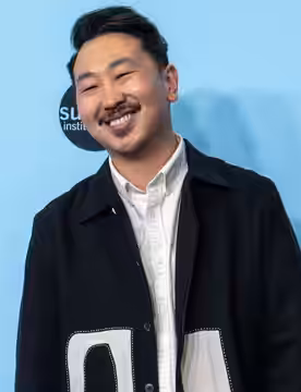 Andrew Ahn at the red carpet for "The Wedding Banquet" at the 2025 Sundance Film Festival in Park City, Utah. Please attribute to Casey Nedelka if used elsewher