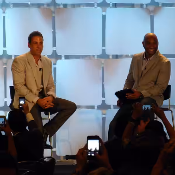 Carlos Ponce at today's lunch event, sponsored by Pandora #hispz13 (2014)