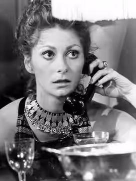 Photo of actress Elizabeth Ashley from the made for television film "Your Money or Your Wife". (1972)