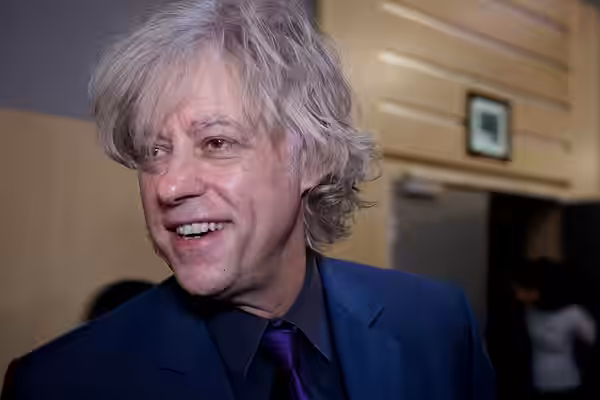 Bob Geldof, speaking in November 2010